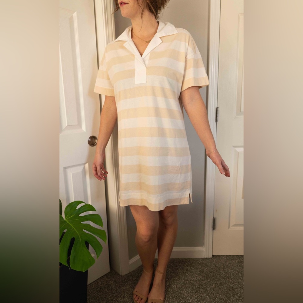 The Organic Cotton Polo Dress Size M